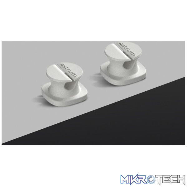 CO060 Mini Cable Organizer Clips - 4 Piece Set for Cable Management - White - Image 4
